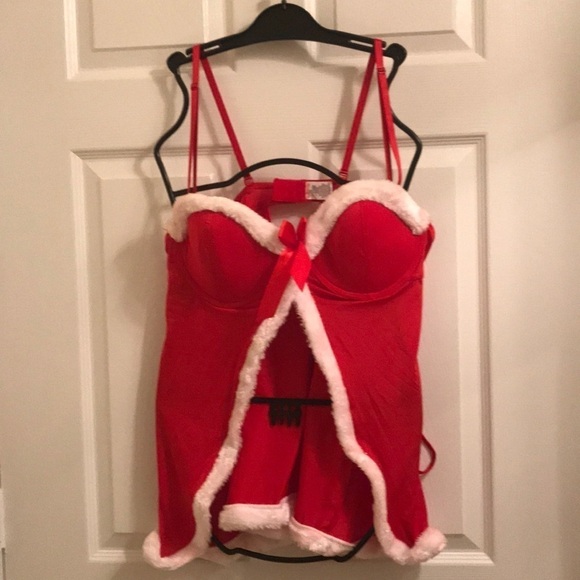 💖 Body Candy Women’s Intimate Dress + Thong Set - Picture 1 of 6